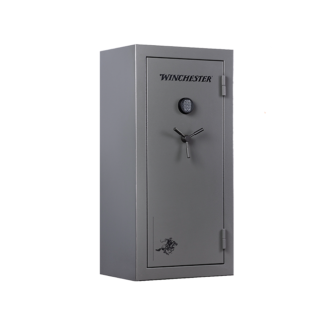 A safe is shown. Shop safes.